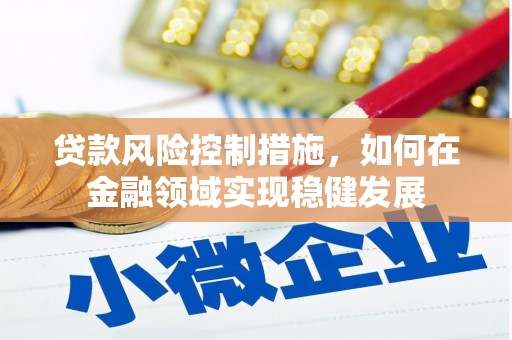 归仁贷款风险控制措施，如何在金融领域实现稳健发展