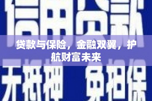 归仁贷款与保险，金融双翼，护航财富未来