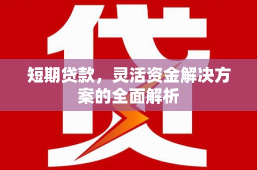 归仁短期贷款，灵活资金解决方案的全面解析